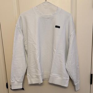 kate spade‎ White Sweatshirt with Logo Patch